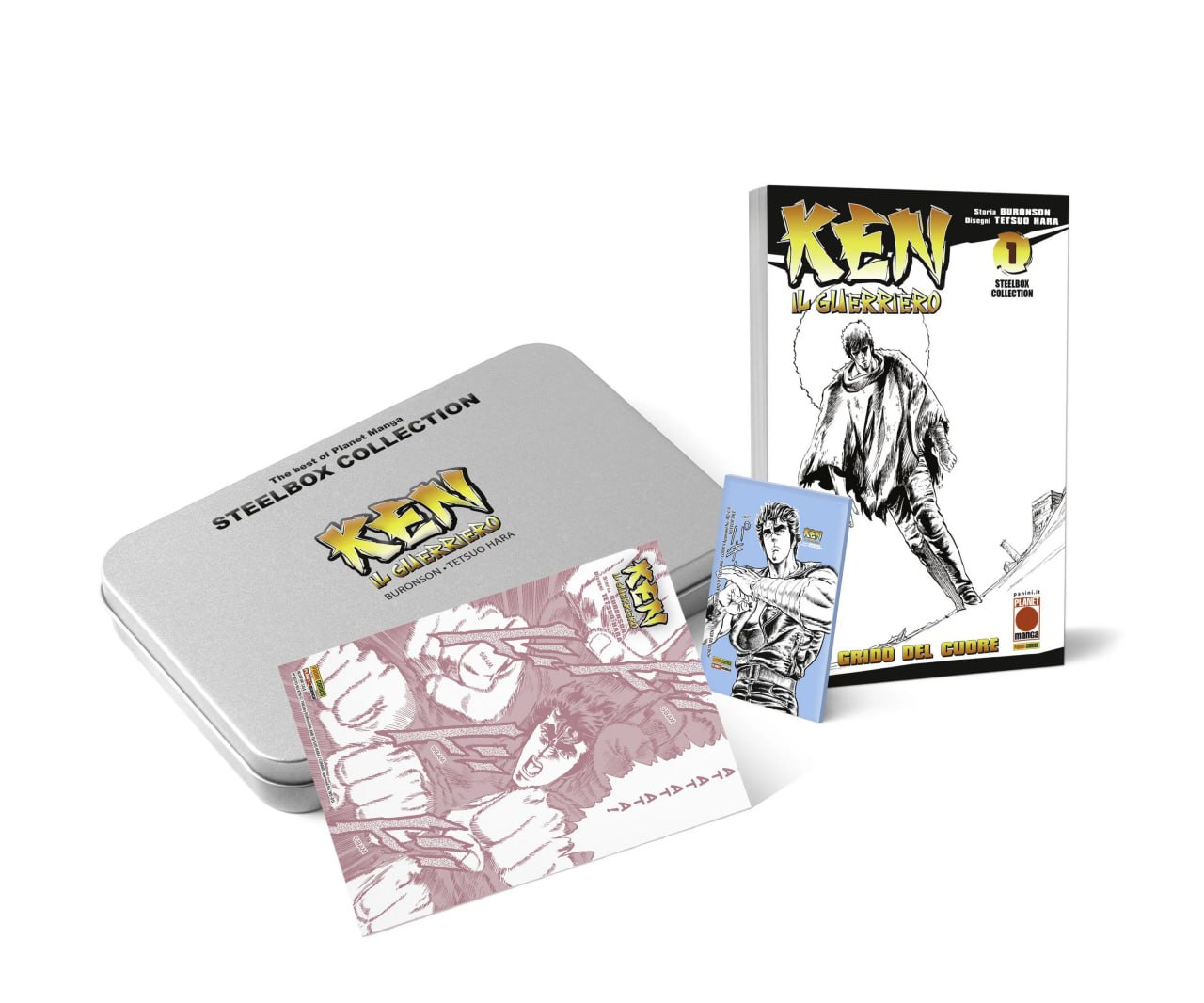 The Best of Planet Manga – Steelbox Collection: Ken il Guerriero